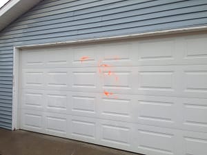 Garage Door Graffiti Removal part 2